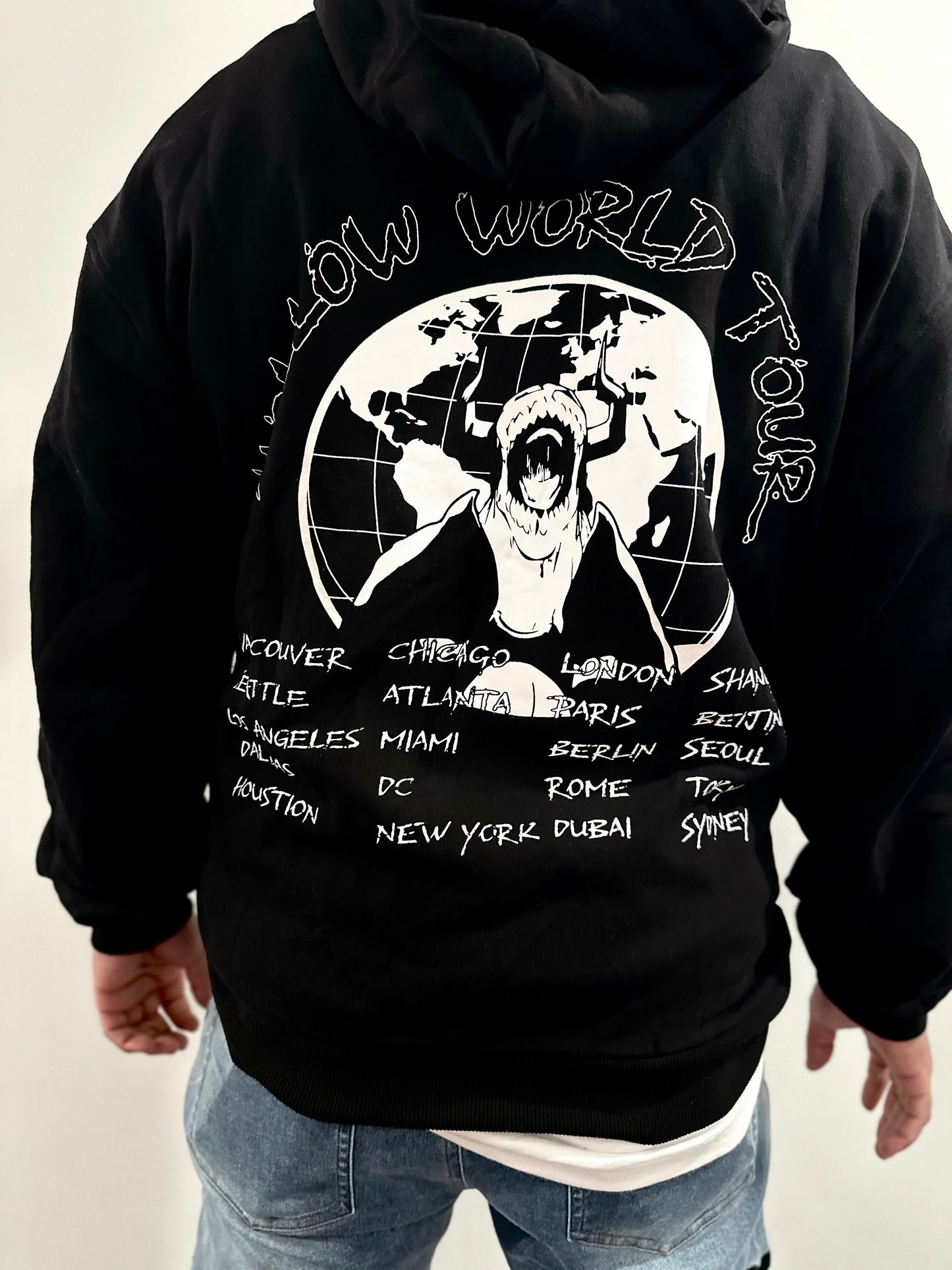 Oversized Hollow World Tour Hoodie (read description)