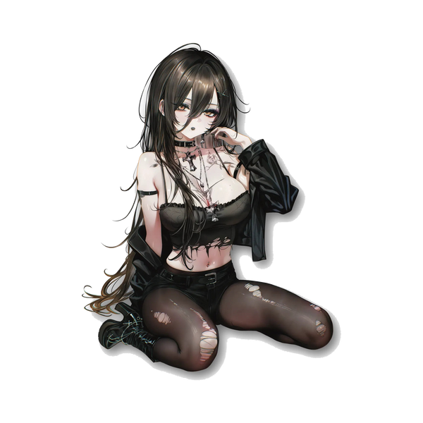 Amaya Crimson Heart Sticker