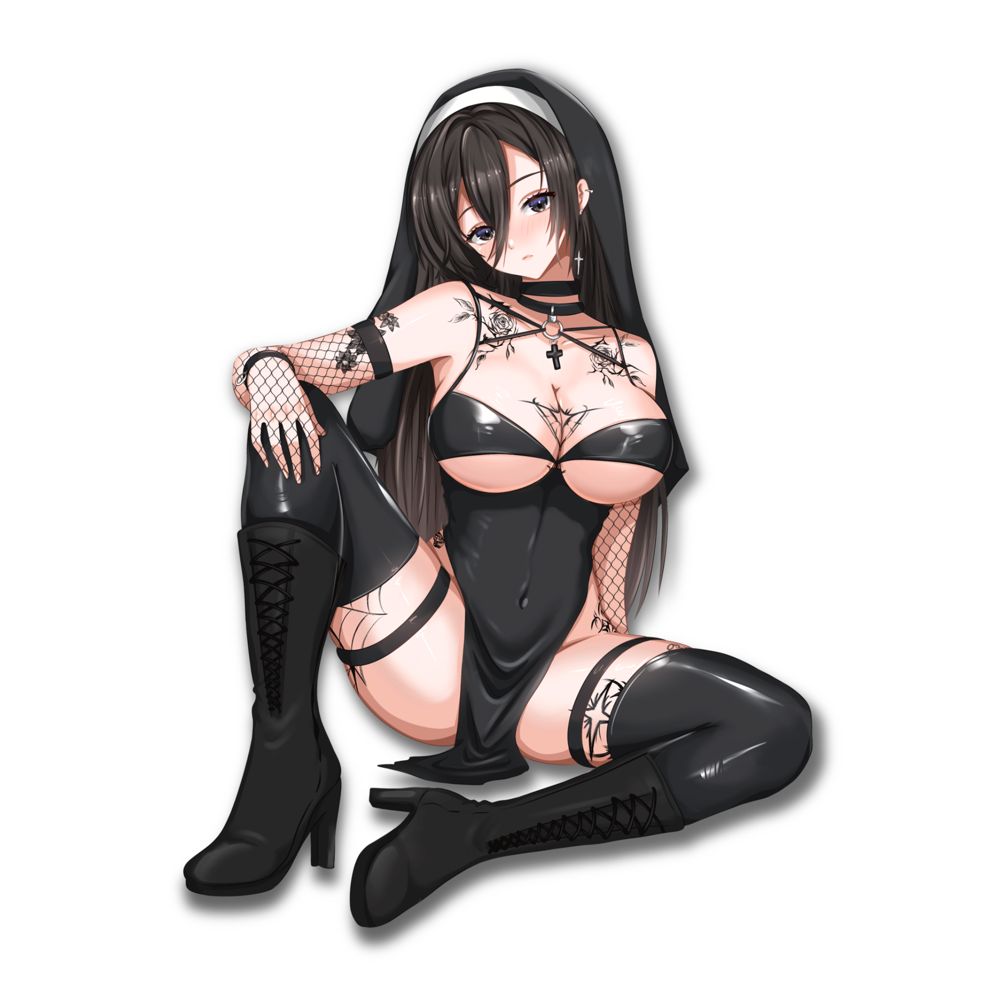 Amaya Nun Sticker