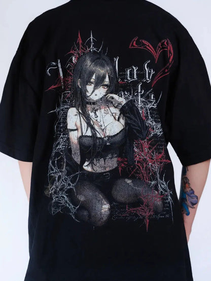 Crimson Heart - Heavyweight Tee