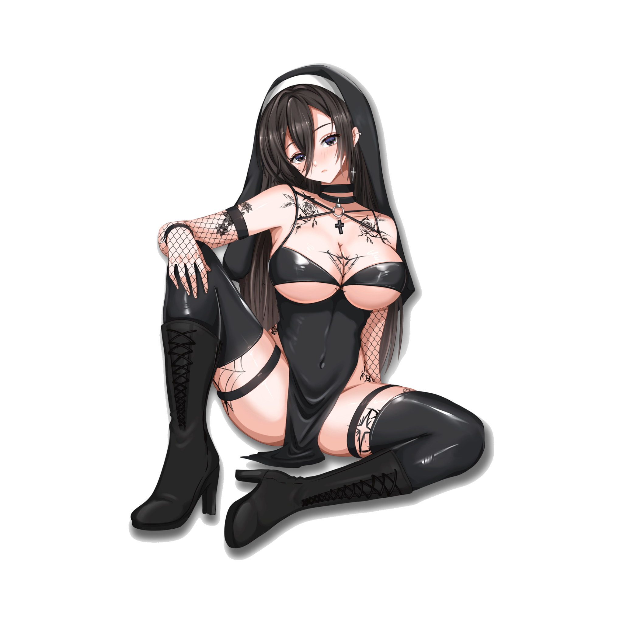 Amaya Nun Sticker
