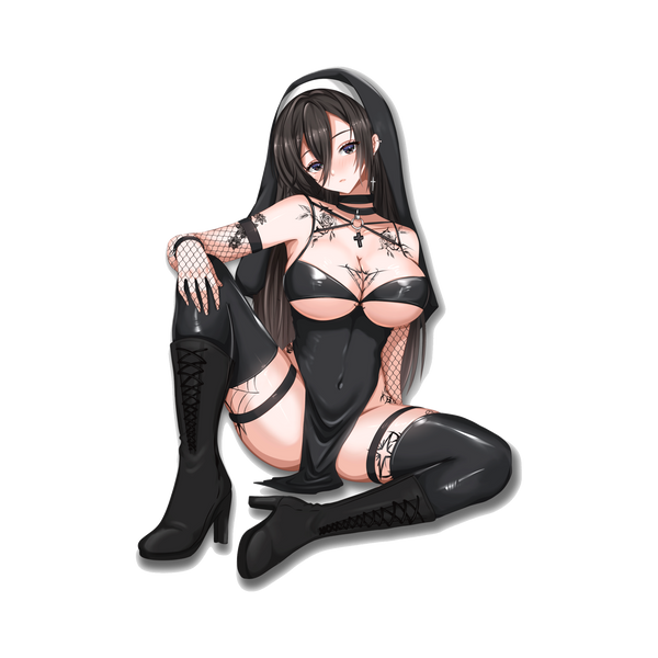 Amaya Nun Sticker