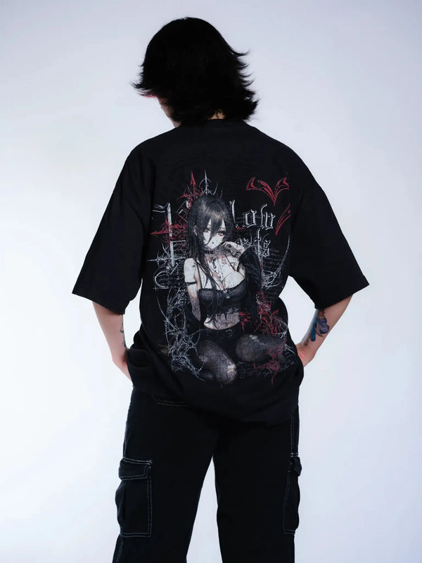 Crimson Heart - Heavyweight Tee